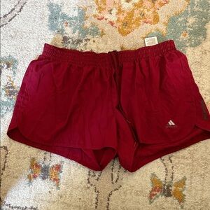 Adidas Women's Red Athletic Shorts